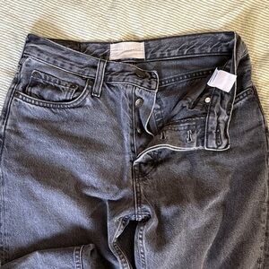 Everlane the 90s cheeky Jean Charcoal 26 ankle